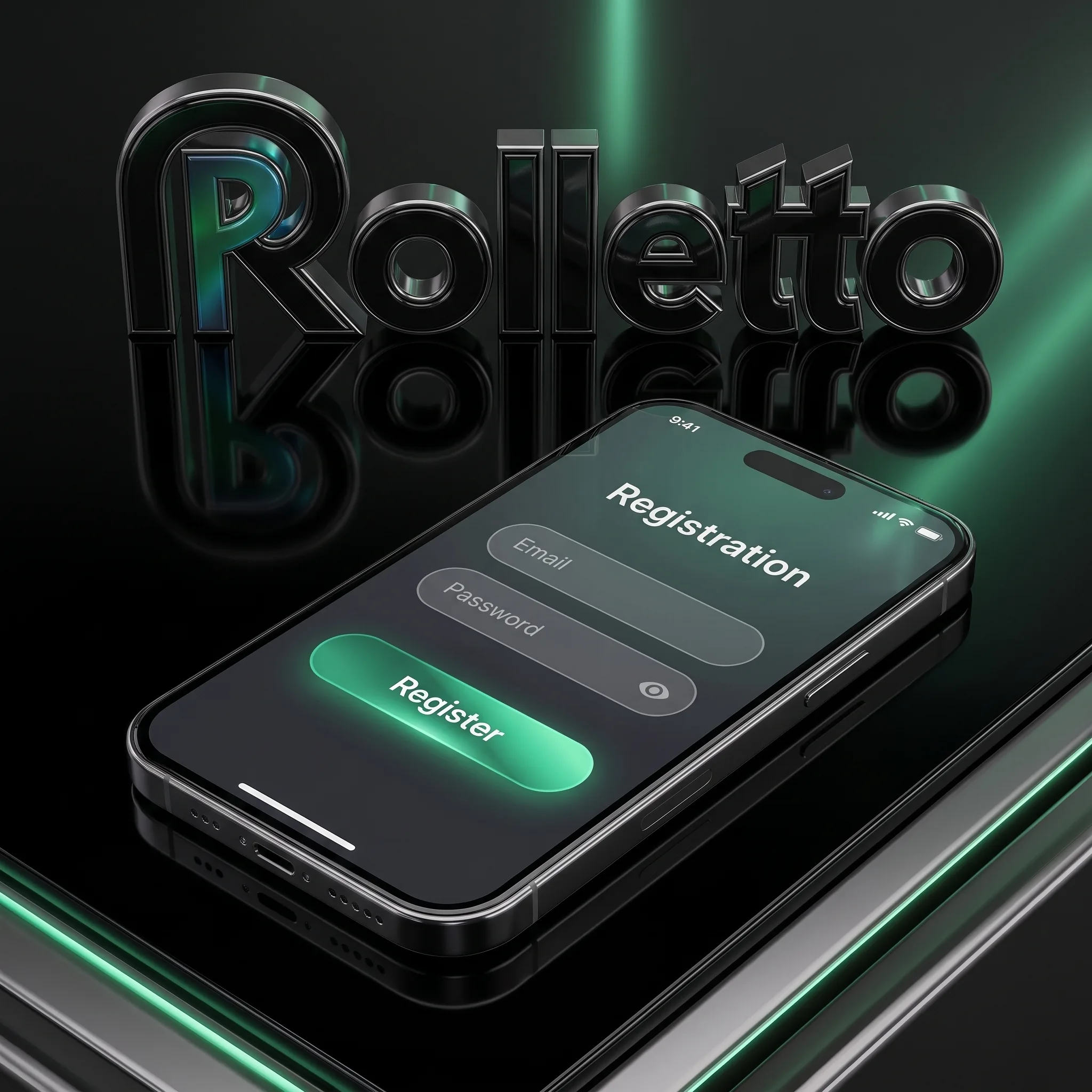Rolletto account registration